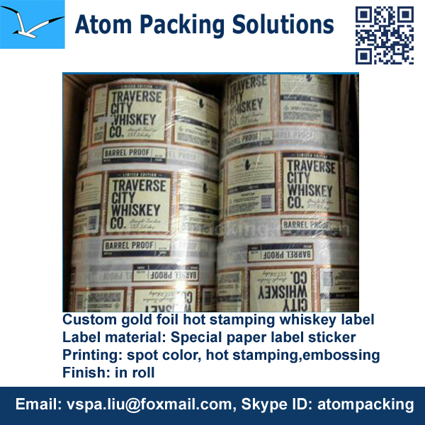 packing of adhesive label