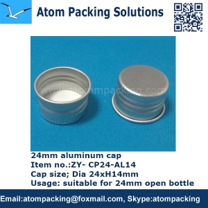 aluminum lid 24 mm