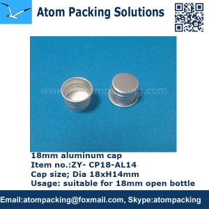 aluminum lid 18 mm