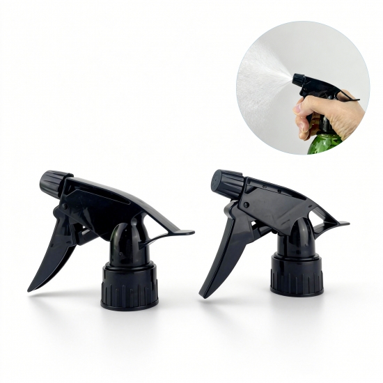 28/410 PP Plastic Trigger Sprayer Non Spill Fine Mist Rotating Head Screw-On Cap for Bottles Garden Car Kitchen Industrial Use