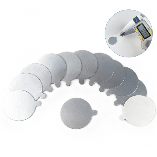 Wholesale Cheaper Non-Spill Heat Induction Seal Liner Aluminium Foil Screw-On Lids&Caps Food Grade Silk Screen Printed