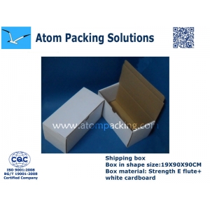 White shipping box