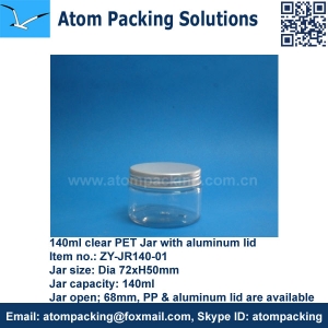 140ml PET Jar