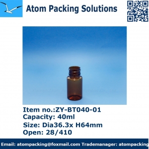 40ml pet bottle