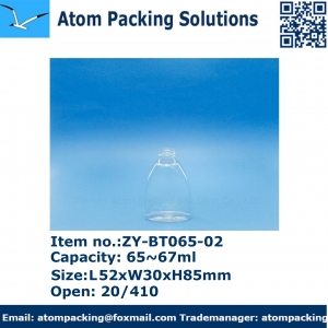 65~67ml pet bottle