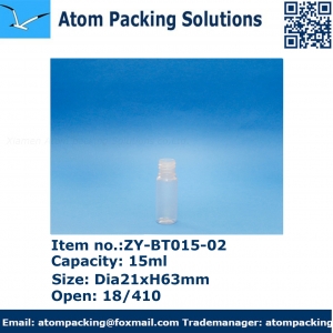 15ml pet bottle