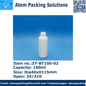100ml HDPE bottle