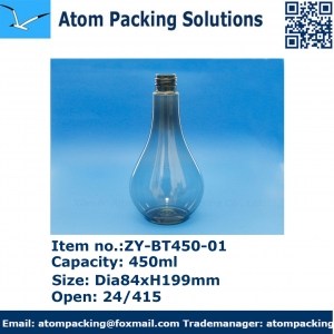 450ml plastic bottle