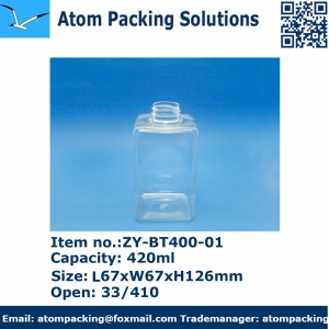 420ml plastic bottle
