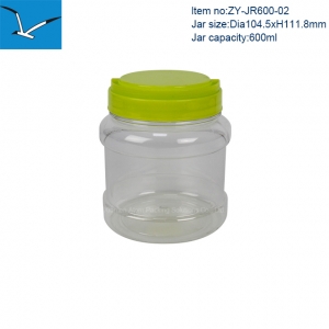 600ml PET jar