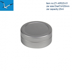 25ml aluminum jar