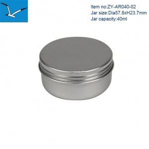 40g aluminum jar