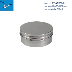 200g aluminum jar