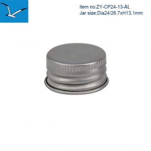 24/400 aluminum cap