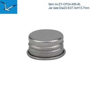 24/400 aluminum cap