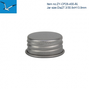 28/400 aluminum cap