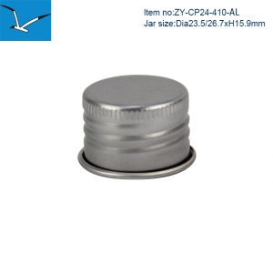 24/410 aluminum cap