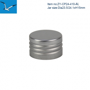 24/410 aluminum cap
