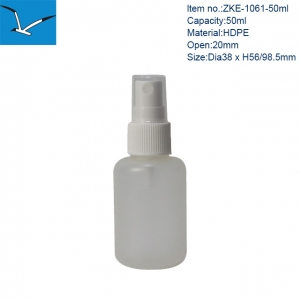 1.7oz 50ml HDPE bottle