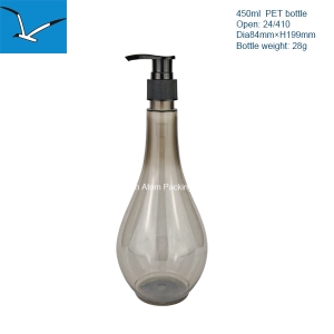 450ml unique spray lotion bottle