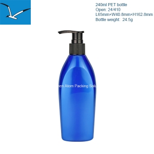 240ml mercury shampoo bottle