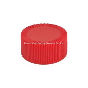 28/400 red closed PP top cover with PTFE/white silicone diaphragm