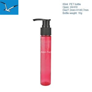 60ml cylindrical spray bottle
