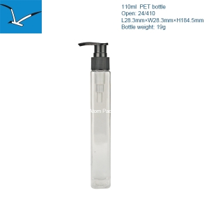 110ml empty square bottle