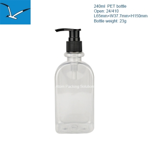 240ml new U-shaped bottle
