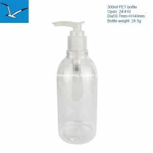 300ml lifting plastic pump bottle