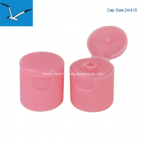 24/415 PP round plastic flip cover