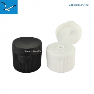24/410 PP round flip cover plastic disc hand sanitizer cover