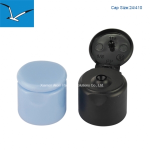 24/410 PP round plastic flip cover