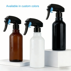 260ml 8oz Blue PET Plastic Bottle Trigger Spray Fine Mist Screw Cap Shampoo Lotion Home Housework Kitchen Dish Wash Cleaning