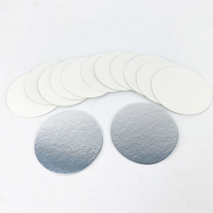 Stock 43mm Heat-Induction Aluminum Foil Seal Liners 45/400 45/410 Lids/Caps Use for PET Jars or Bottles Pharmaceutical-Grade