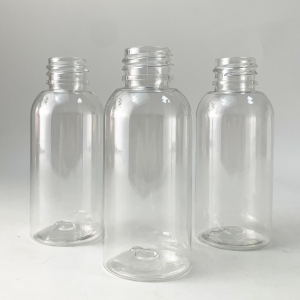 50ml Empty Clear PET Plastic Bottle Screw Cap Sprayer Pump Refillable Atomizer for Cosmetic Perfume Oil Travel Mist Bottles