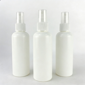 Customizable Logo Printing 90ml HDPE Cosmetic Plastic Bottles Pump Sprayer Sealed Shampoo Perfume Lotion Cream Packaging
