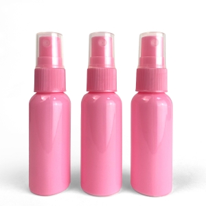 30ml Macaron Pink Cylinder PET Plastic Fine Mist Spray Lotion Pump Sprayer Skincare Shampoo Perfume Cosmetic Packaging