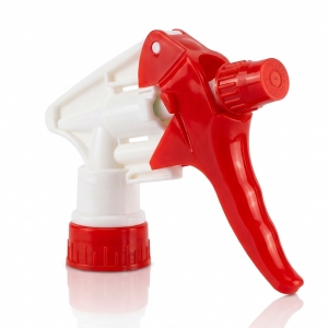 28/400 28/410 PP Plastic Non-Spill Trigger Sprayer Strong Spray Manual Nozzle Adjustable Settings Durable Bottles Garden