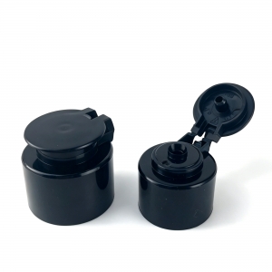 20 24 28 410 PP Plastic Flip Top Cap Smooth Ribbed Screw Closure Non Spill Dispensing Lid Cosmetic Shampoo Detergent Bottle